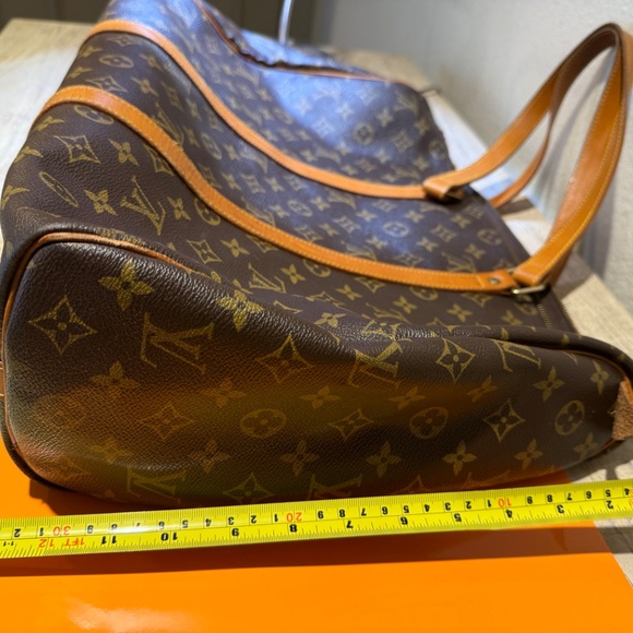 LOUIS VUITTON Monogram Flanerie Travel Tote Large LV Bag 19x13x6 - Picture 14 of 16